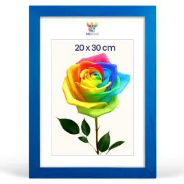 ramka-na-zdjecia-20-x-30-cm-niebieska-z-naturalnego-drewna
