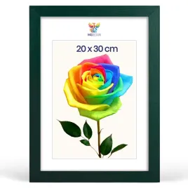 ramka-na-zdjecia-20-x-30-cm-zielona-z-naturalnego-drewna