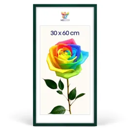 ramka-na-zdjecia-30-x-60-cm-zielona-z-naturalnego-drewna