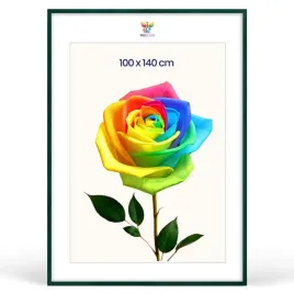 ramka-na-zdjecia-100-x-140-cm-zielona-z-naturalnego-drewna