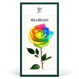 ramka-na-zdjecia-40-x-80-cm-zielona-z-naturalnego-drewna