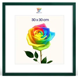 ramka-na-zdjecia-30-x-30-cm-zielona-z-naturalnego-drewna