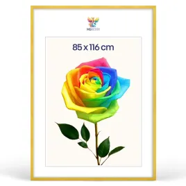 ramka-na-zdjecia-85-x-116-cm-zolta-z-naturalnego-drewna