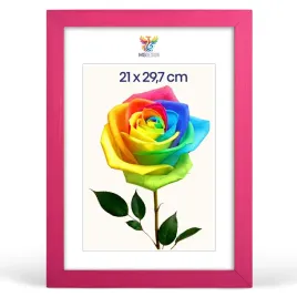 ramka-na-zdjecia-a4-21-x-297-cm-rozowa-z-naturalnego-drewna