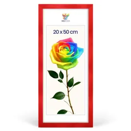 ramka-na-zdjecia-20-x-50-cm-czerwona-z-naturalnego-drewna