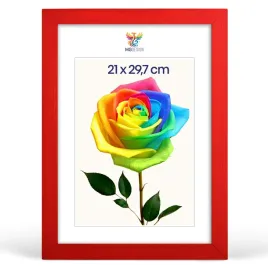ramka-na-zdjecia-a4-21-x-297-cm-czerwona-z-naturalnego-drewna