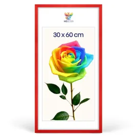 ramka-na-zdjecia-30-x-60-cm-czerwona-z-naturalnego-drewna