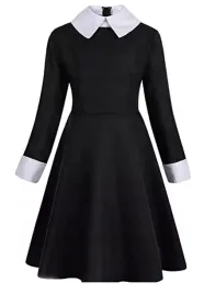 stroj-wednesday-126-przebranie-kostium-addams-sukienka