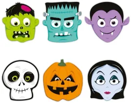 maski-papierowe-halloween-monster-zombie-6-szt