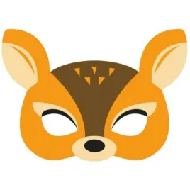 maska-sarenka-filcowa-przebranie-zwierzatka