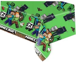 obrus-foliowy-180-cm-x-120-cm-prostokatny-minecraft