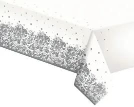 obrus-papierow-srebrne-wzory-na-urodziny-dekoracja