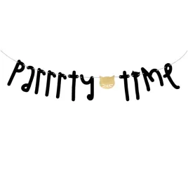 girlanda-baner-urodzinowa-koty-kotki-kotek-w-koronie-parrrty-time