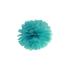 pompon-bibulowy-dekor-do-sali-morski-na-wesele-urodziny-honeycomb-35-cm