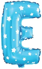 balon-foli-litera-e-napis-balonowy-niebieska-w-gwiazdki-40c-wybor-od-a-do-z
