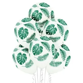 balony-tropikalne-liscie-palmowe-6szt-aloha