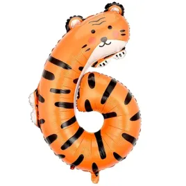 balon-foliowy-cyfra-6-zwierzeta-safari-hel-tygrys-urodziny-szesciolatka