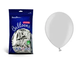 balony-profesjon-5-cali-metalic-srebrne-x100-strong-12cm-na-wesele-urodziny