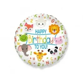balon-foliowy-flexmetal-46cm-happy-birthday-zwierzatka