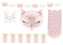 zestaw-dekoracji-kotek-55-el-rozowy-urodziny-kot-dla-dziecka-urodziny-party