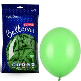 balony-lateks-12cm-jasnozielone-pastel-bright-green-x100-strong-na-urodziny