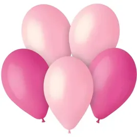 balony-lateksowe-mix-odcieni-rozowe-5-sztuk