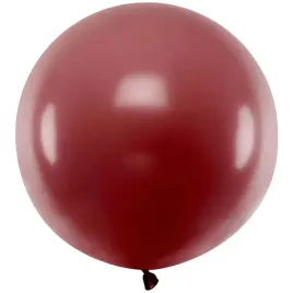 balon-olbrzym-burgundowy-pastel-60cm-24