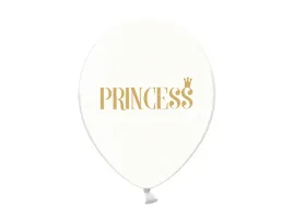 balony-krystaliczne-zloty-napis-princess-50szt