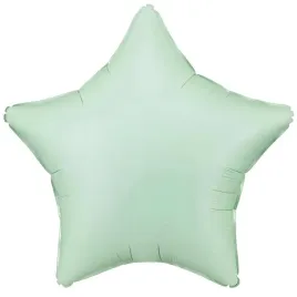 balon-foliowy-gwiazda-gwiazdka-zielony-matowy-45cm