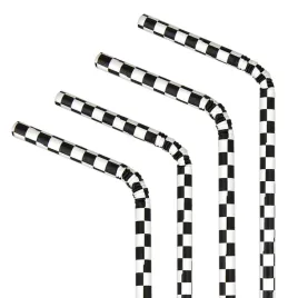 szachownicowe-slomki-papierowe-bialo-czarne-szachownica-wyscigi-auta-10szt