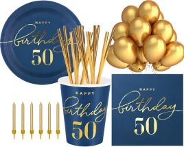 zestaw-kubeczki-talerzyki-papierowe-happy-birthday-50-granat