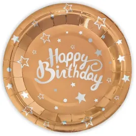 talerzyki-papierowe-rose-gold-happy-birthday-urodzinowe-18cm-6szt