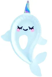 talerzyki-urodzinowe-narwal-6-szt-29cm-podwodny-swiat