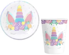 zestaw-urodzinowy-jednorozec-talerzyki-kubeczki-papierowe