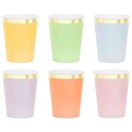 kubeczki-papierowe-ze-zlotymi-brzegami-mix-kolorow-na-urodziny