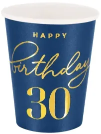 kubeczki-papierowe-30-birthday-na-urodziny-trzydziestka-x6szt-granatowe