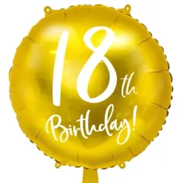 balon-foliowy-okragly-zloty-partydeco-18-urodziny-45-cm
