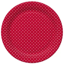 talerze-papierowe-czerwone-w-biale-kropeczki-18cm-8-sztuk