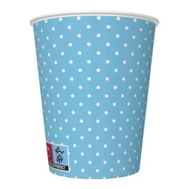 kubeczki-papierowe-kropki-niebieskie-250ml-8-sztuk