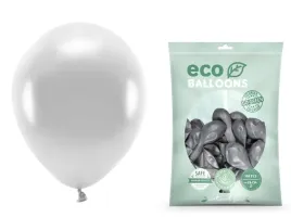 balony-eco-26cm-metalik-srebrne-100sz-na-urodziny