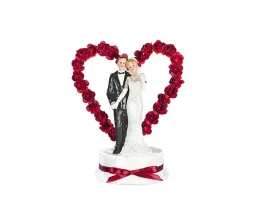figurka-para-mloda-bordowe-serce-z-rozyczek-na-tort-wesele-slub-dekoracja