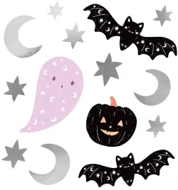 naklejki-na-sciane-dynia-nietoperz-gwiazdki-na-halloween-karnawal