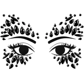make-up-party-krysztalki-na-twarz-czarne-karnawal-halloween-andrzejki