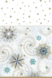 obrus-papierowy-zlote-i-turkusowe-gwiazdki-swieta