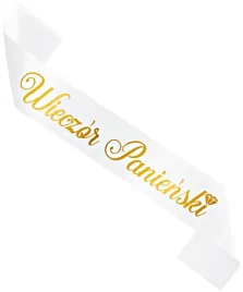 szarfa-wieczor-panienski-bialy-zloty-napis