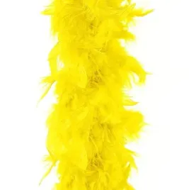 szal-boa-z-pior-zolte-karnawal-180cm