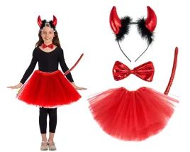 zestaw-stroj-przebranie-spodniczka-rogi-diabelek-czerwono-czarny-halloween