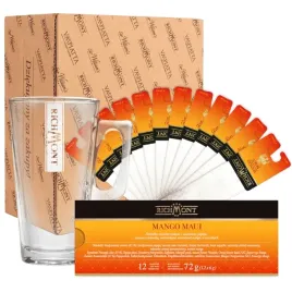 zestaw-richmont-mango-maui-12-saszetek-szklanka-richmont-hot-370-ml