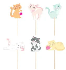 pikery-na-tort-babeczki-kotki-kotek-6-szt-zwierzatka-koteczki-na-urodziny
