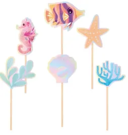 kubeczki-papierowe-kolorowe-podwodne-zwierzeta-syrenka-6-szt-ocean-kubki